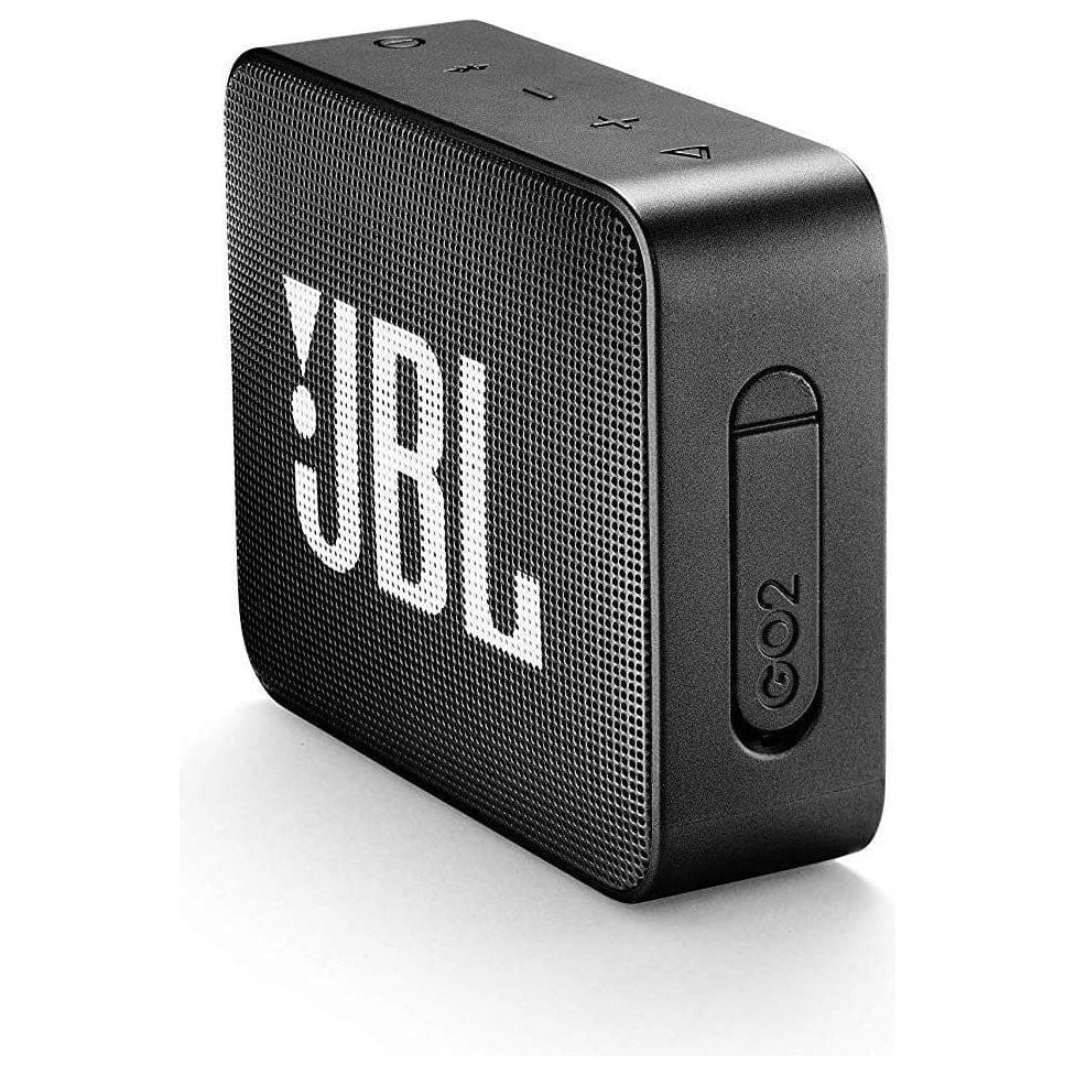 Buy JBL,JBL GO 2 Portable Black Bluetooth Speaker | Wireless Waterproof Speaker - Gadcet.com | UK | London | Scotland | Wales| Ireland | Near Me | Cheap | Pay In 3 | Speakers