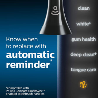 Buy PHILIPS,Genuine Philips Sonicare C3 Premium Plaque Control Toothbrush Head, HX9042/95, 2-pk, Black - Gadcet UK | UK | London | Scotland | Wales| Near Me | Cheap | Pay In 3 | Toothbrush Accessories