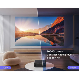 Buy WiMiUS,WiMiUS 26000 Lumen Full HD 1080P Portable Projector with Auto Focus & Keystone, WiFi 6, Bluetooth, 4K Support, 4D/4P Keystone, 50% Zoom, 300'' Display for Smartphone/TV Stick/PPT/PS5 - Gadcet UK | UK | London | Scotland | Wales| Near Me | Cheap | Pay In 3 | Projectors