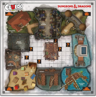 Buy Gadcet UK,Winning Moves Dungeons and Dragons Cluedo Mystery Board Game, Join Falastar Fisk to discover who was replaced, what weapon was used and where is the Infernal Puzzle box, for ages 12 plus - Gadcet UK | UK | London | Scotland | Wales| Ireland | Near Me | Cheap | Pay In 3 | Games and Toys