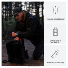 Buy Garmin,Garmin Instinct 3 Tactical Edition – 50mm AMOLED Rugged GPS Smartwatch, Built-in Sports Apps, Health Monitoring, LED Flashlight, Shock Resistant, 10ATM, Up to 24 Days Battery Life – Black - Gadcet UK | UK | London | Scotland | Wales| Near Me | Cheap | Pay In 3 | Smart Watch