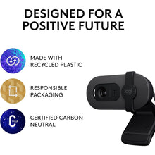Buy Logitech,Logitech Brio 100 Full HD Webcam for Meetings and Streaming, Auto-Light Balance, Built-In Mic, Privacy Shutter, USB-A, for Microsoft Teams, Google Meet, Zoom and More - Graphite - Gadcet UK | UK | London | Scotland | Wales| Near Me | Cheap | Pay In 3 | Web Camera