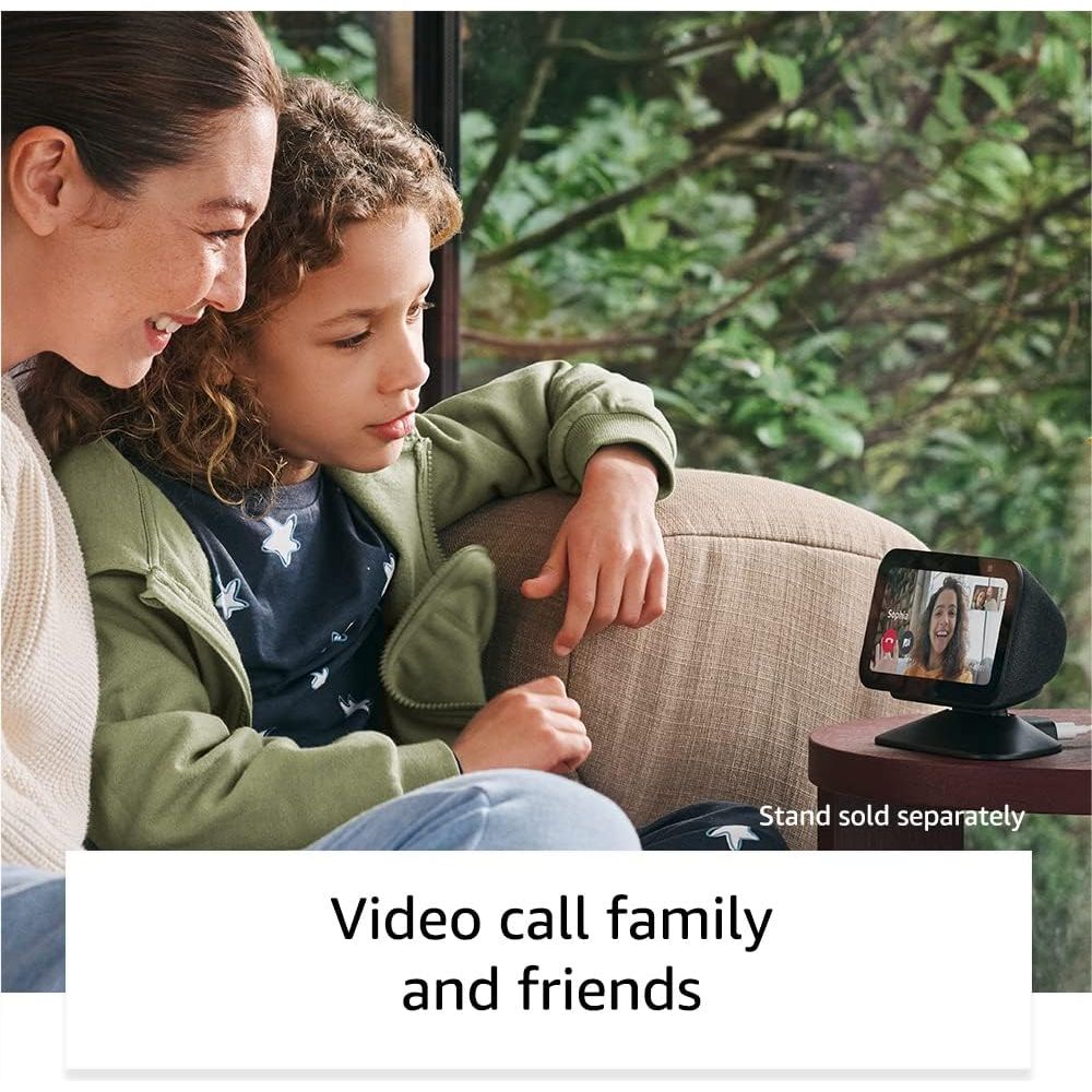 Buy Amazon,Echo Show 5 (3rd Gen) | Smart Display & Alarm Clock with Enhanced Sound, Charcoal - Gadcet UK | UK | London | Scotland | Wales| Near Me | Cheap | Pay In 3 | Electronics