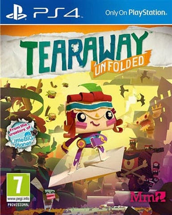 Buy playstation,Tearaway Unfolded Playstation 4 PS4 Games - Gadcet.com | UK | London | Scotland | Wales| Ireland | Near Me | Cheap | Pay In 3 | Video Game Software