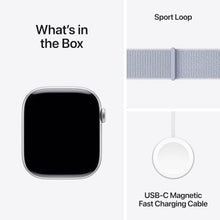 Buy Apple,Apple Watch Series 10 GPS 46mm Silver Aluminium Case with Blue Cloud Sport Loop - One Size - Gadcet UK | UK | London | Scotland | Wales| Near Me | Cheap | Pay In 3 | Smart Watches