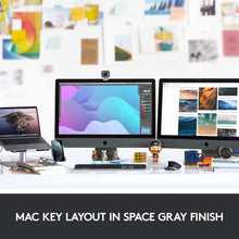 Buy Logitech,Logitech MX Keys Advanced Wireless Illuminated Keyboard for Mac, Tactile Responsive Typing, Backlit LED Keys, Bluetooth, USB-C, 10 Day Battery, Apple macOS, Metal Build, QWERTY UK English Layout, Grey - Gadcet UK | UK | London | Scotland | Wales| Near Me | Cheap | Pay In 3 | Keyboard & Mouse