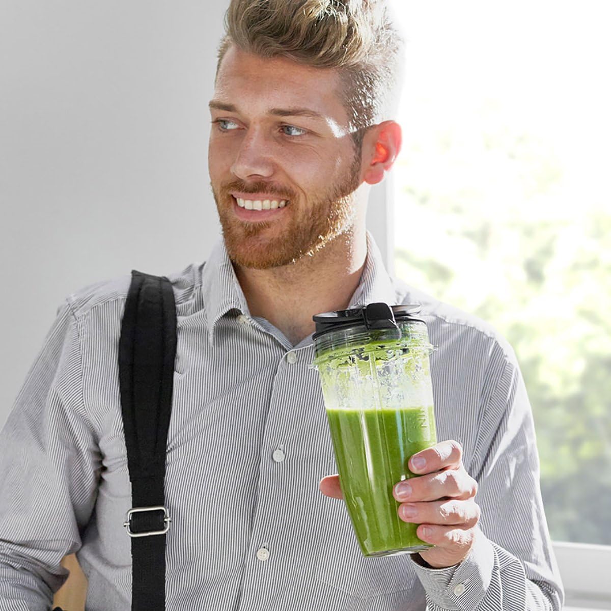 Buy Ninja,Ninja Blender [BL480UK] Single Serve, Auto-iQ, 1000W - Black and Silver - Gadcet UK | UK | London | Scotland | Wales| Near Me | Cheap | Pay In 3 | Food Blenders