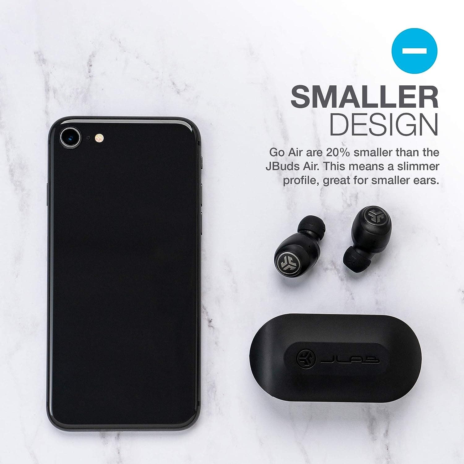 Buy JLab,JLab Go Air Wireless Earphones, True Wireless Ear Buds - Black - Gadcet UK | UK | London | Scotland | Wales| Ireland | Near Me | Cheap | Pay In 3 | Earphones