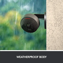 Logitech 961-000490 Circle View Weatherproof Wired Home Security Camera TrueView Video, 180° Wide Angle, 1080p HD, Night Vision, 2-Way Audio, Encrypted and Apple HomeKit Secure Video - Black - 3