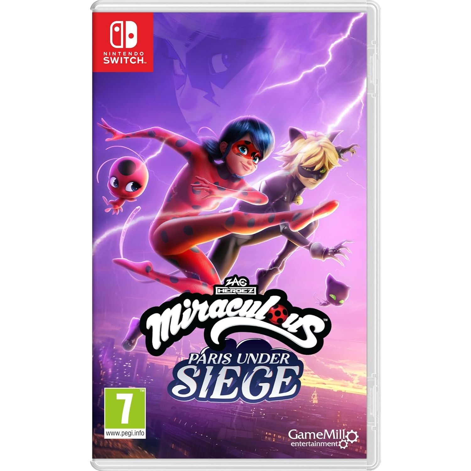 Buy Nintendo Game,Miraculous Paris Under Siege - Nintendo Switch Game - Gadcet UK | UK | London | Scotland | Wales| Near Me | Cheap | Pay In 3 | Video Game Software