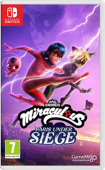 Miraculous Paris Under Siege - Nintendo Switch Game