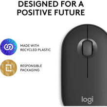 Buy Logitech,Logitech Pebble Mouse 2 M350s Slim Bluetooth Wireless Mouse, Portable, Lightweight, Customisable Button, Quiet Clicks, Easy-Switch for Windows, macOS, iPadOS, Android, Chrome OS - Graphite - Gadcet UK | UK | London | Scotland | Wales| Near Me | Cheap | Pay In 3 | Mice & Trackballs