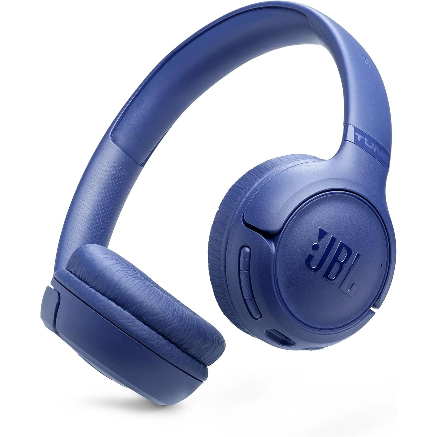 JBL Tune 530BT Wireless On-Ear Headphones with Bluetooth, Blue | Multi-point connection with Bluetooth 6.0, 76-Hour Battery Life, Google Fast Pair and Microsoft Swift Pair, Foldable Design