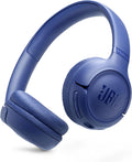 JBL Tune 530BT Wireless On-Ear Headphones with Bluetooth, Blue | Multi-point connection with Bluetooth 6.0, 76-Hour Battery Life, Google Fast Pair and Microsoft Swift Pair, Foldable Design