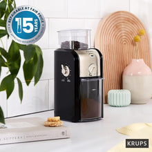 Buy Krups,Krups GVX231 Expert Burr Coffee Grinder, Automatic, Easy Clean, Black & Silver - Gadcet UK | UK | London | Scotland | Wales| Near Me | Cheap | Pay In 3 | Coffee Grinder Accessories