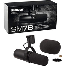 Buy Shure,Shure SM7B Vocal Dynamic Microphone – Broadcast, Podcast & Studio Recording Mic with Wide-Range Frequency, Smooth Warm Sound & XLR Connectivity – Black - Gadcet UK | UK | London | Scotland | Wales| Near Me | Cheap | Pay In 3 | Studio Condenser Microphones