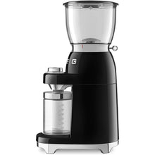 Buy Smeg,Smeg CGF01BLUK Coffee Grinder, Aluminium Construction, 50's Retro Style, 8 Programme Settings and 3 Grinding Grades, Black - Gadcet UK | UK | London | Scotland | Wales| Near Me | Cheap | Pay In 3 | Small Kitchen Appliances