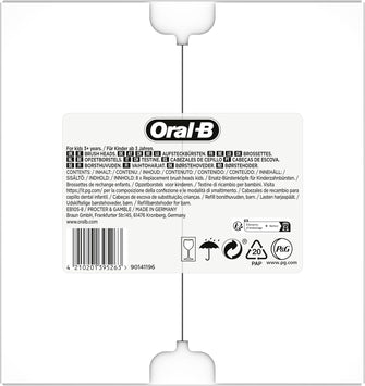 Buy Oral-B,Oral-B Kids Frozen Electric Toothbrush Heads, Extra Soft, Ages 3+, 8-Pack - Gadcet UK | UK | London | Scotland | Wales| Near Me | Cheap | Pay In 3 | Toothbrush Head
