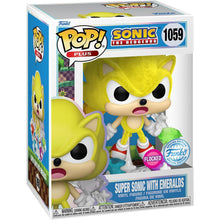 Buy Funko,Funko Pop! Plus Sonic the Hedgehog – Super Sonic with Emeralds Vinyl Figure - Gadcet UK | UK | London | Scotland | Wales| Near Me | Cheap | Pay In 3 | Action & Toy Figures