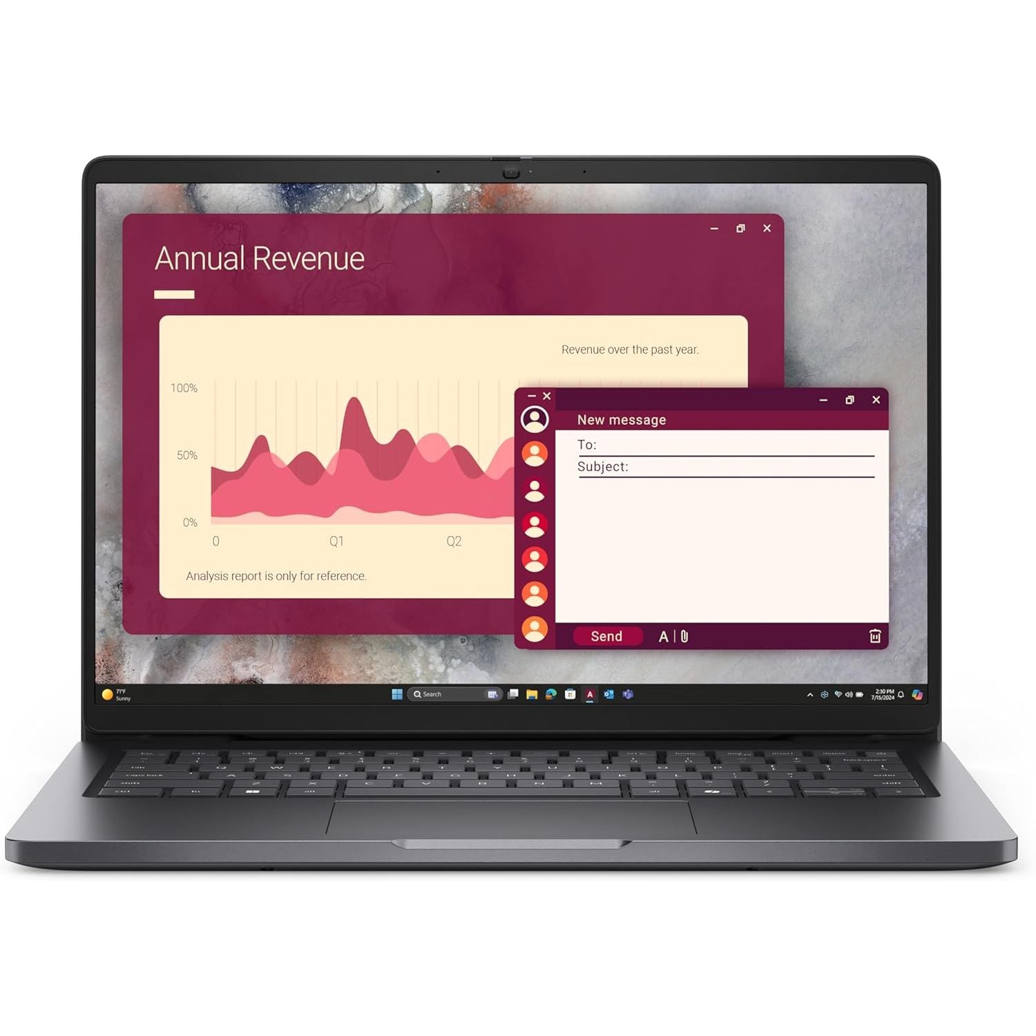 Dell Pro 14 PC14250 14” Laptop – Intel Core 5 120U, 16GB RAM, 512GB SSD – Magnetite Black