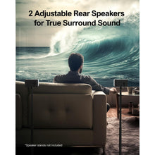 Buy ULTIMEA,ULTIMEA Poseidon D50 5.1 Surround Sound Bar - 3D System with Wireless Subwoofer, Rear Speakers, Adjustable Bass, Home Theater TV Speakers - Gadcet UK | UK | London | Scotland | Wales| Near Me | Cheap | Pay In 3 | Soundbar Speakers