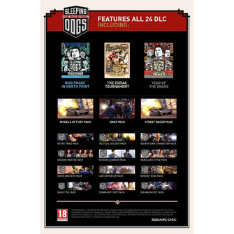 Sleeping Dogs Definitive Edition - PS4 Game