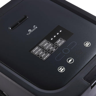 Yum Asia Hotaru 3-Cup Induction Rice Cooker – Slate Grey | Ceramic Bowl, Multi-Cooker, LED Display, UK Plug