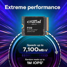Buy Crucial,Crucial P310 1TB M.2 2230 NVMe PCIe Gen4 SSD – Up to 7,100MB/s, Compatible with Steam Deck, ASUS ROG Ally, MSI Claw & Microsoft Surface – CT1000P310SSD2 - Gadcet UK | UK | London | Scotland | Wales| Near Me | Cheap | Pay In 3 | Hard Drives