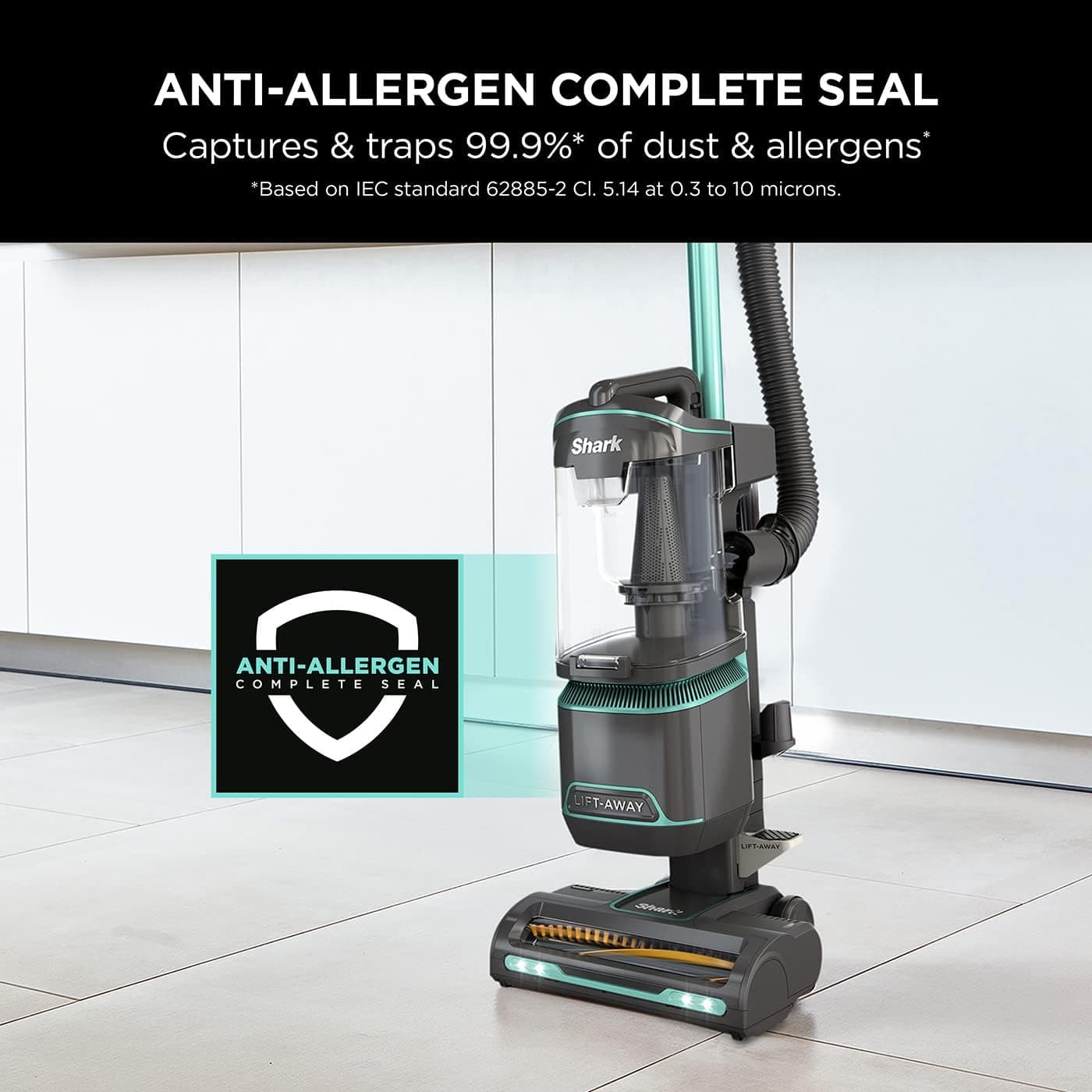 Buy Shark,Shark Anti Hair Wrap Upright Vacuum Cleaner [NZ690UK] Powered Lift-Away, Anti-Allergen - Turquoise - Gadcet UK | UK | London | Scotland | Wales| Ireland | Near Me | Cheap | Pay In 3 | Vacuum Cleaner