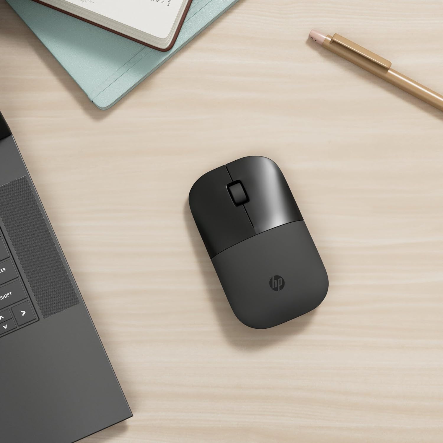 Buy HP,HP Z3700 Wireless Mouse – Slim, 2.4GHz Connectivity, 1200 DPI Optical Sensor, Multi-Surface, Blue LED, Up to 16-Month Battery Life – Black - Gadcet UK | UK | London | Scotland | Wales| Near Me | Cheap | Pay In 3 | Mouse Pads