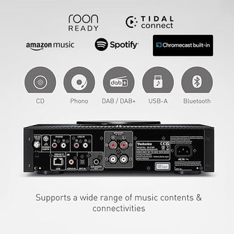 Technics SA-C600 Network CD Receiver - Black