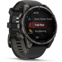 Buy GARMIN,GARMIN fēnix 8 Pro AMOLED Premium Multisport GPS Smartwatch – 47mm, Sapphire Lens, Carbon Gray DLC Titanium (Black/Pebble Gray Band), Built-in Speaker, Up to 27 Days Battery - Gadcet UK | UK | London | Scotland | Wales| Near Me | Cheap | Pay In 3 | Smart Watches