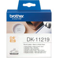 Buy Brother,Brother DK-11219 Label Roll – Round Labels, Black on White, 12mm, 1200 Labels, Genuine Brother Supplies - Gadcet UK | UK | London | Scotland | Wales| Near Me | Cheap | Pay In 3 | Toner & Inkjet Cartridge Refills