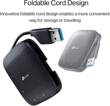 TP-Link UH400 USB 3.0 4-Port Portable Data Hub – Compact & High-Speed Connectivity