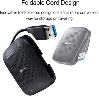TP-Link UH400 USB 3.0 4-Port Portable Data Hub – Compact & High-Speed Connectivity