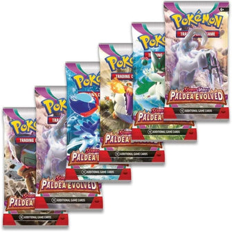 Buy Pokemon,Pokémon TCG: Scarlet & Violet - Paldea Evolved Booster Bundle - 6 Booster Packs - Gadcet UK | UK | London | Scotland | Wales| Ireland | Near Me | Cheap | Pay In 3 | Toys & Games