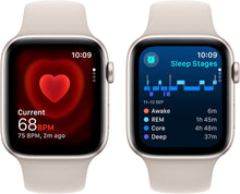 Apple Watch SE (2nd Gen) GPS 44mm Smartwatch with Starlight Aluminium Case with r Band