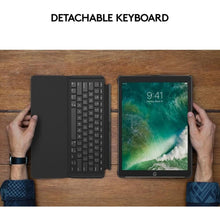 Buy Logitech,Logitech Slim Combo iPad Case with Detachable Keyboard, For iPad Air 3rd Generation (A2152, A2123, A2153, A2154) & iPad Pro 10.5 Inch 2nd Generation (A1701, A1709, A1852), QWERTY UK Layout - Black - Gadcet.com | UK | London | Scotland | Wales| Ireland | Near Me | Cheap | Pay In 3 | Keyboards