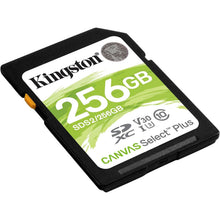 Buy Kingston,Kingston Canvas Select Plus 256GB SDXC Card - V30, UHS-I U3, Class 10, Video Class for 4K Recording - Gadcet UK | UK | London | Scotland | Wales| Near Me | Cheap | Pay In 3 | Flash Memory Cards