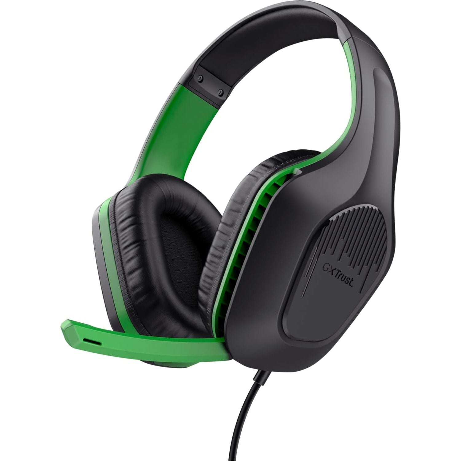 Buy Trust Gaming,Trust Gaming GXT 415X Zirox Lightweight Gaming Headset – 50mm Drivers, 3.5mm Jack, 1.2m Cable, Foldaway Microphone, Over-Ear, Wired – Black/Green - Gadcet UK | UK | London | Scotland | Wales| Near Me | Cheap | Pay In 3 | Headphones & Earphones