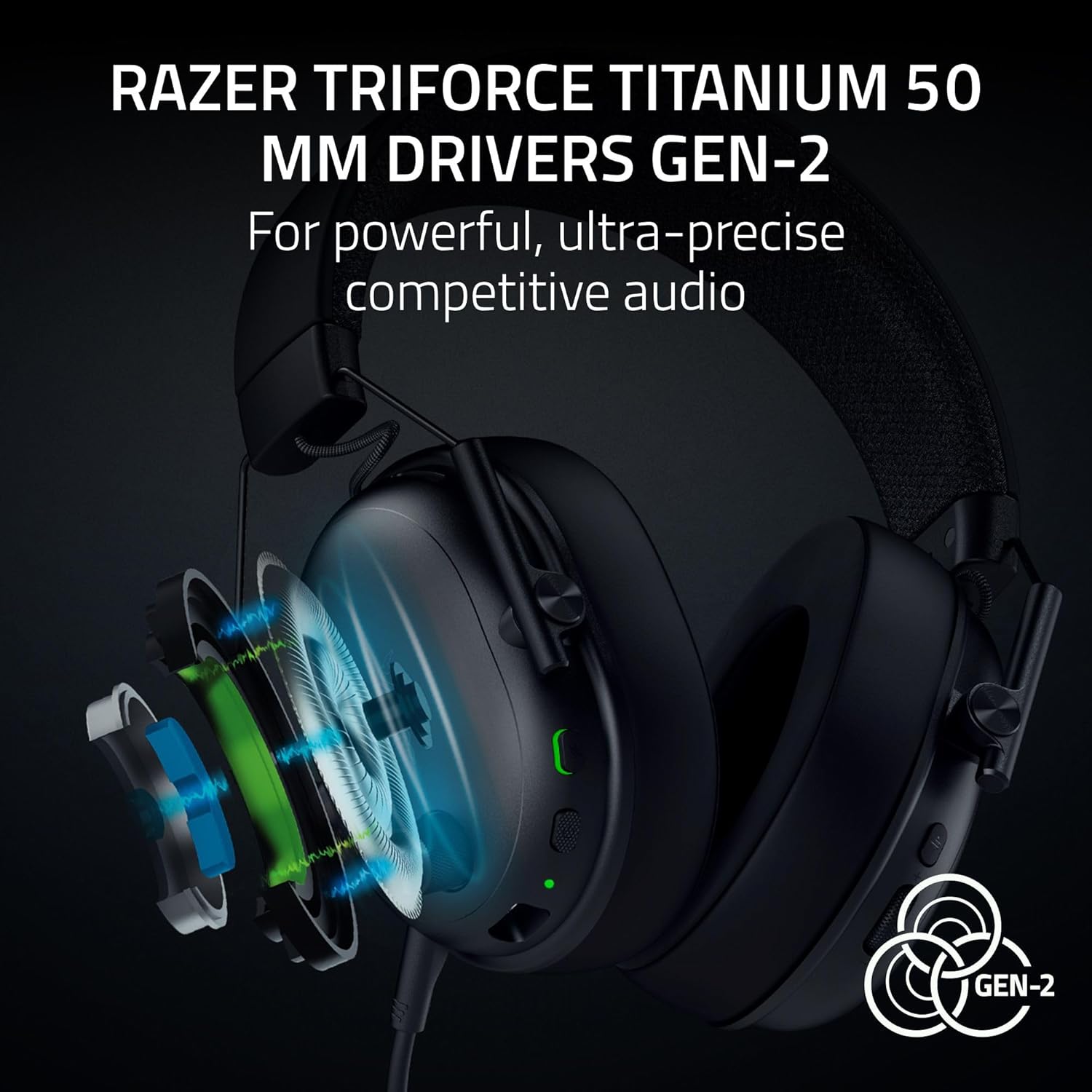 Razer BlackShark V3 Wireless Esports Headset – Black