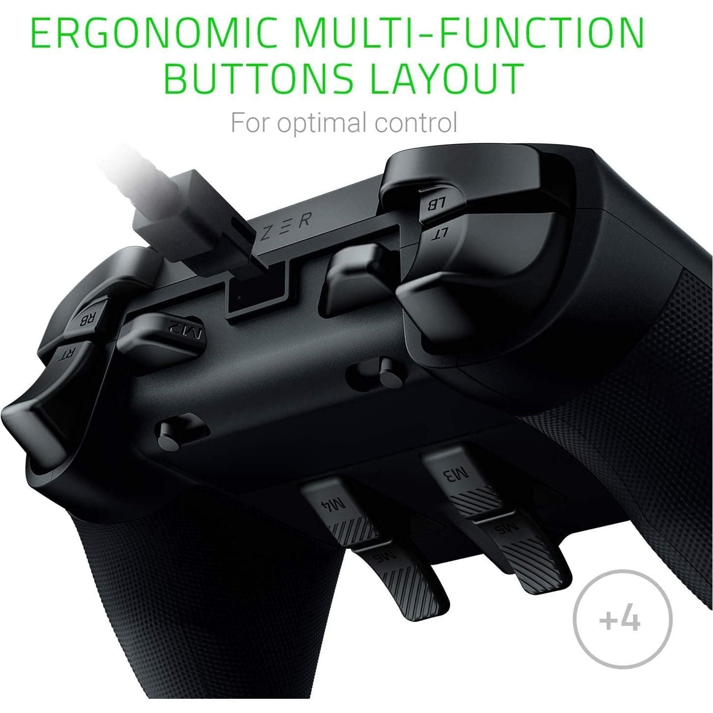 Buy Razer,Razer Wolverine Ultimate - Wired Gaming Controller for Xbox One + Xbox Series X / S + PC with Chroma RGB - Gadcet.com | UK | London | Scotland | Wales| Ireland | Near Me | Cheap | Pay In 3 | Video Game Console Accessories