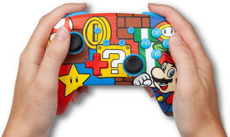 Buy Power A,PowerA Enhanced Wireless Controller for Nintendo Switch - Mario Pop, Nintendo Switch - OLED Model, Nintendo Switch Lite, Gamepad, Game Controller, Bluetooth Controller, Officially Licensed - Gadcet UK | UK | London | Scotland | Wales| Near Me | Cheap | Pay In 3 | Game Controllers