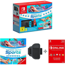 Buy Nintendo,Nintendo Switch (Neon Red/Blue) – Includes Switch Sports Pre-Installed & 12-Month Switch Online Subscription - Gadcet UK | UK | London | Scotland | Wales| Near Me | Cheap | Pay In 3 | Video Game Consoles