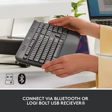 Buy Logitech,Logitech Signature K650 Wireless Keyboard with Wrist Rest QWERTY UK - Grey - Gadcet UK | UK | London | Scotland | Wales| Ireland | Near Me | Cheap | Pay In 3 | Keyboard & Mouse