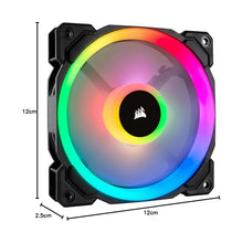 Buy Corsair,Corsair LL120 RGB 120mm Dual Light Loop PWM RGB Fan – Single Fan, Black - Gadcet UK | UK | London | Scotland | Wales| Near Me | Cheap | Pay In 3 | Computer Accessories