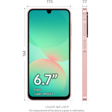 Buy Samsung,Samsung Galaxy A26 5G 256GB, 8GB RAM, Peach Pink Unlocked International Smartphone A Series Mobile Phone - Gadcet UK | UK | London | Scotland | Wales| Near Me | Cheap | Pay In 3 | Mobile & Smart Phones