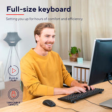 Buy Trust,Trust Taro Wired Keyboard – QWERTY UK Layout, Quiet Keys, Full-Size, Spill-Resistant, USB Plug and Play, Black - Gadcet UK | UK | London | Scotland | Wales| Near Me | Cheap | Pay In 3 | Keyboard & Mouse