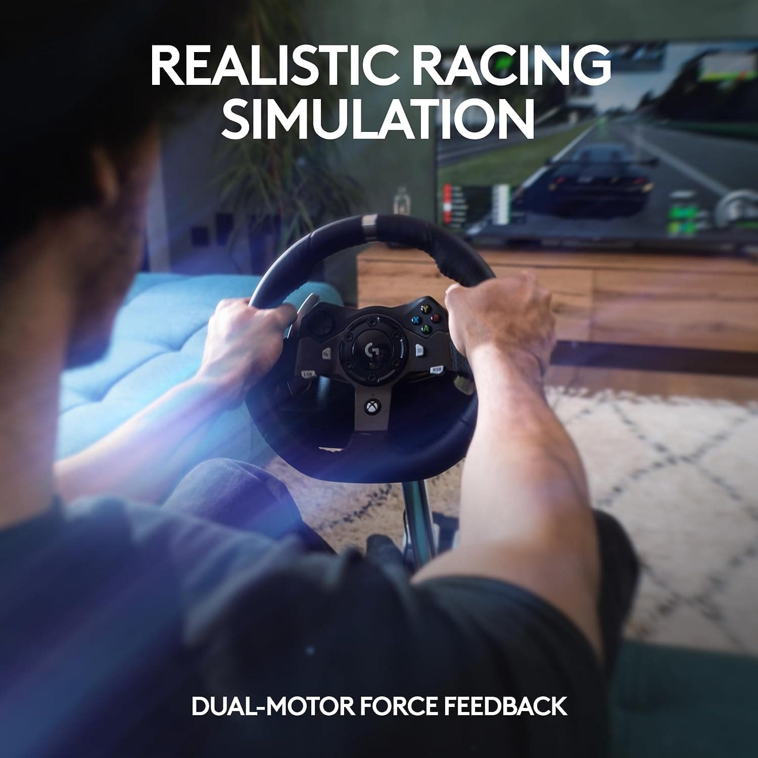 Buy Logitech,Logitech G920 Driving Force Racing Wheel and Floor Pedals, Real Force Feedback, Stainless Steel Paddle Shifters, Leather Steering Wheel Cover for Xbox Series X|S, Xbox One, PC, Mac - Black - Gadcet UK | UK | London | Scotland | Wales| Ireland | Near Me | Cheap | Pay In 3 | Electronics