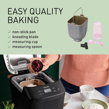 Buy Panasonic,Panasonic SD-PN100 Automatic Mini Bread Maker – Compact Design, 18 Programmes, Gluten-Free Options, Black - Gadcet UK | UK | London | Scotland | Wales| Near Me | Cheap | Pay In 3 | Breadmakers